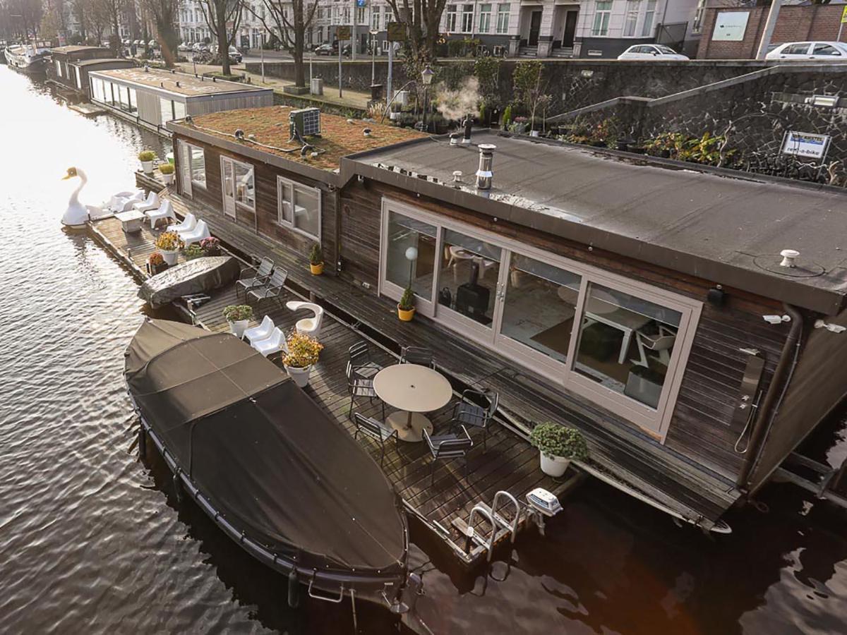 Hotel Houseboat Little Amstel Ámsterdam Exterior foto