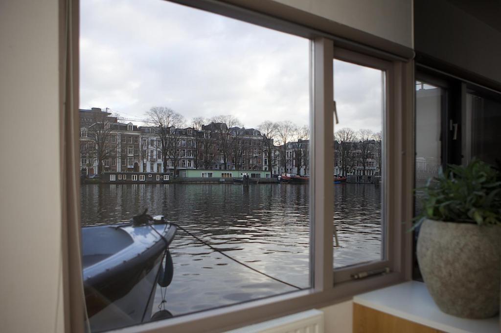 Hotel Houseboat Little Amstel Ámsterdam Habitación foto
